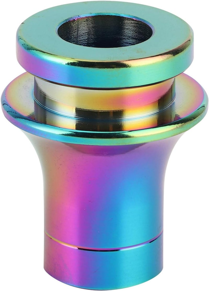 Shift Knob Boot Retainer Adapter, Aluminum Alloy, Universal Fit for Manual Transmission Vehicles Black - Durable Construction, Easy Installation, Compatible with Most Cars (Colorful) - Image 3