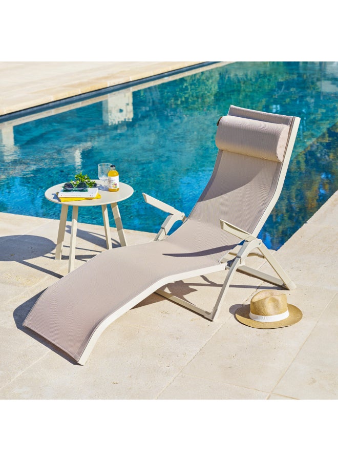 Hesperide Saona Round Garden Side Table Clay 50 x 45 cm 149201L - Image 3