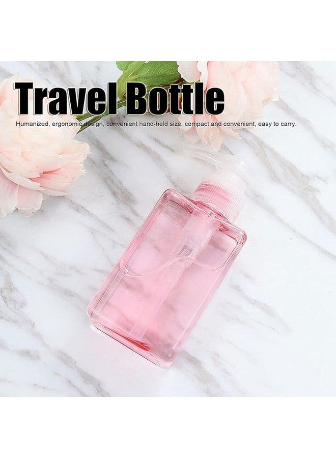 BANIRA Travel Pump Bottle Dispenser, 100 ml, Pink & Green, Pack of 2, for Lotion, Shower Gel, Hand Soap - Image 4