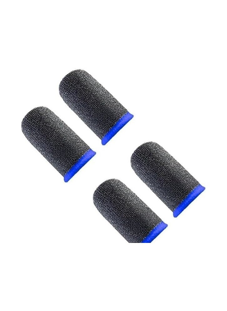 Generic Professional Finger Sleeves for Mobile Gaming – Anti-Sweat, Breathable Touch Gloves for PUBG & More – 2 Sets 