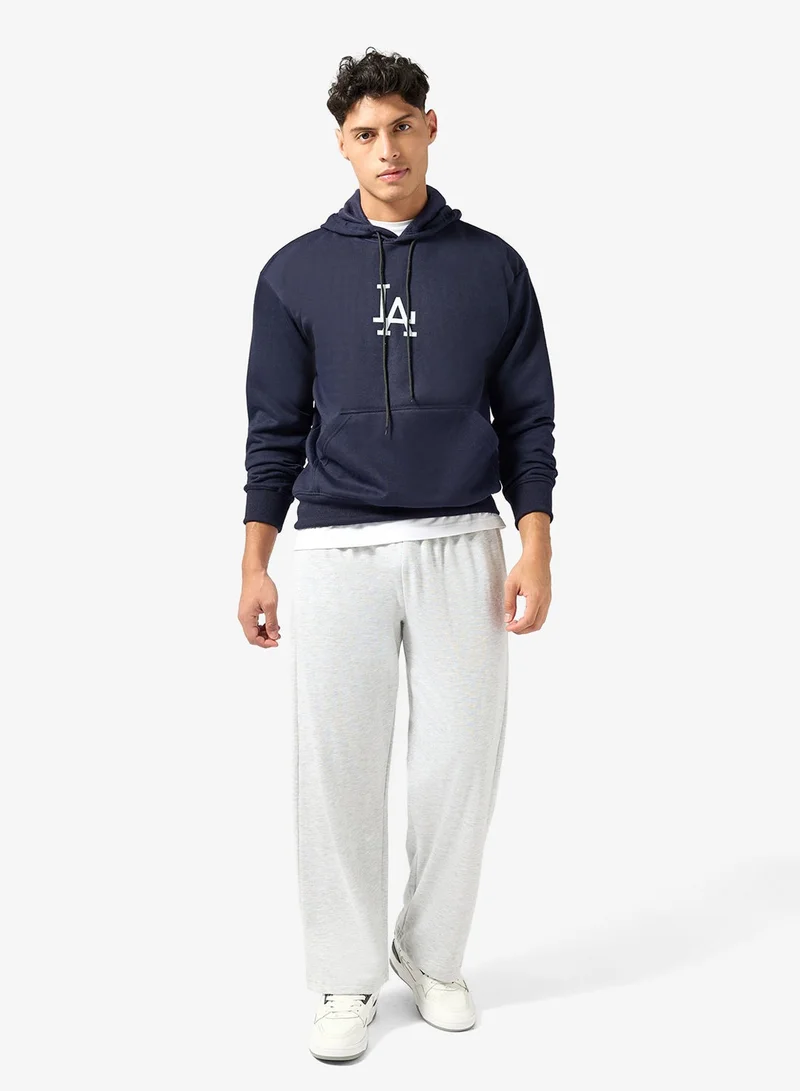 Seventy Five Basics Graphic Print Hoodie