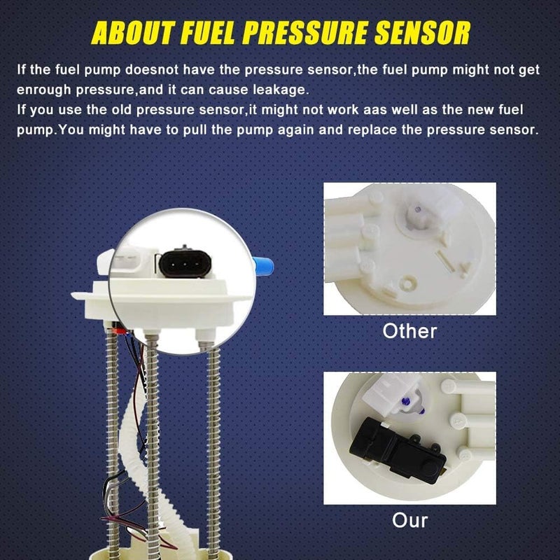 TOPSCOPE Fuel Pump Module Assembly E3563M for 2002-2003 Chevrolet S10 & GMC Sonoma 4.3L V6 - Image 3