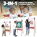 JOYOOSS Kids Wooden Easel with Paper Roll Adjustable Magnetic Double Sided Drawing Board Whiteboard Chalkboard Dry Easel BoardChildren Art Easel for 312 Years Kids Boys Girls Painting Drawing - Image 3