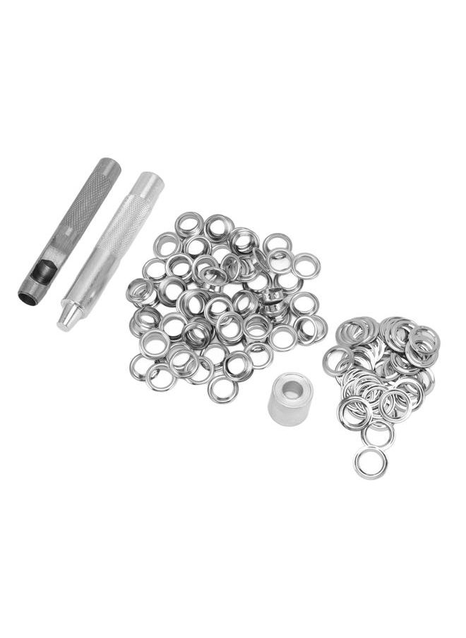 Grommet Tool Kit 100 Set Grommet Eyelets with Setting Tools Hole Cutter Mandrel for Tarps Handicraft - pzsku/Z6B770EF9FC97CBB8BFE9Z/45/_/1732119683/17f7fccf-d425-4a8e-aa11-94f7ef24c5cb