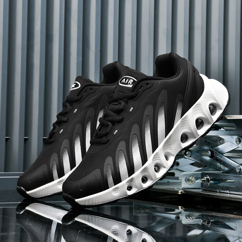 Men'S Shoes 2023 Spring New Fashion Trend Bread Shoes Thick Sole Wear-Resistant All-Match Board Shoes Youth Leisure Trendy Shoes - Image 2