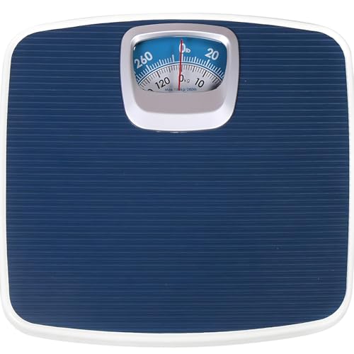 Dr. Care Mechanical Weighing Scale for Body Machine for Body Weight, with 130 kg Maximum Weight Capacity, Color: Blue - Image 1