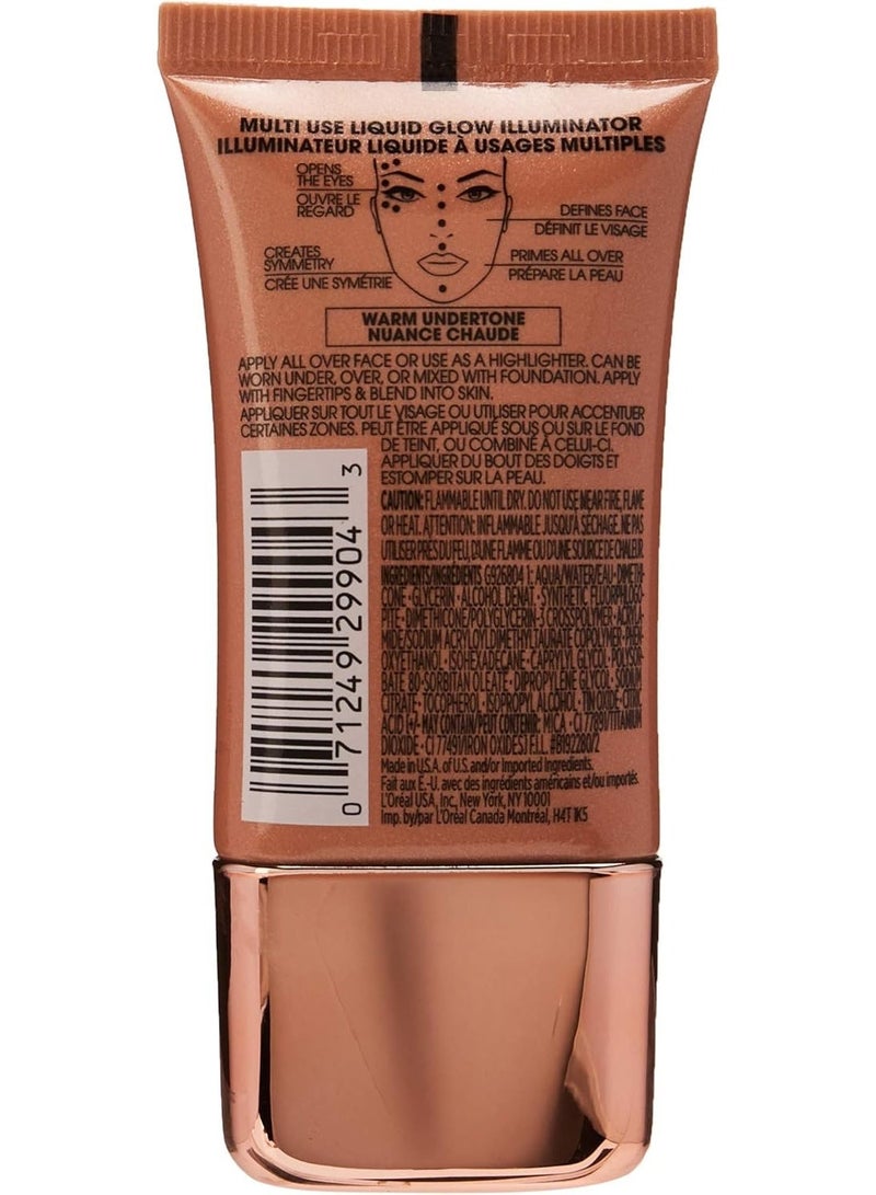 L'OREAL PARIS True Match Lumi Liquid Glow Illuminator - W101 Golden Dore - Image 2