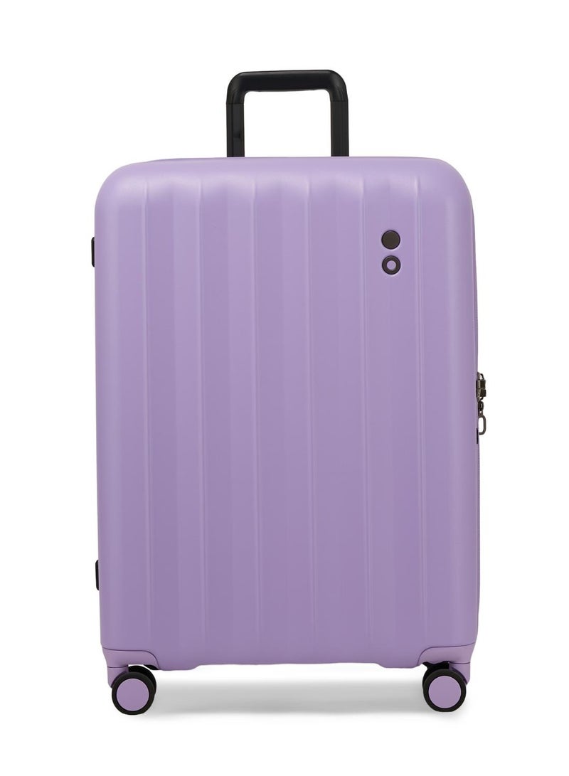 Echolac Amos Pro 4 Double Wheel 75cm Check-in Luggage Trolley Violet Tulip - PC232SA - Image 1