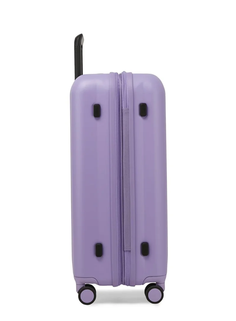 Echolac Amos Pro 4 Double Wheel 75cm Check-in Luggage Trolley Violet Tulip - PC232SA