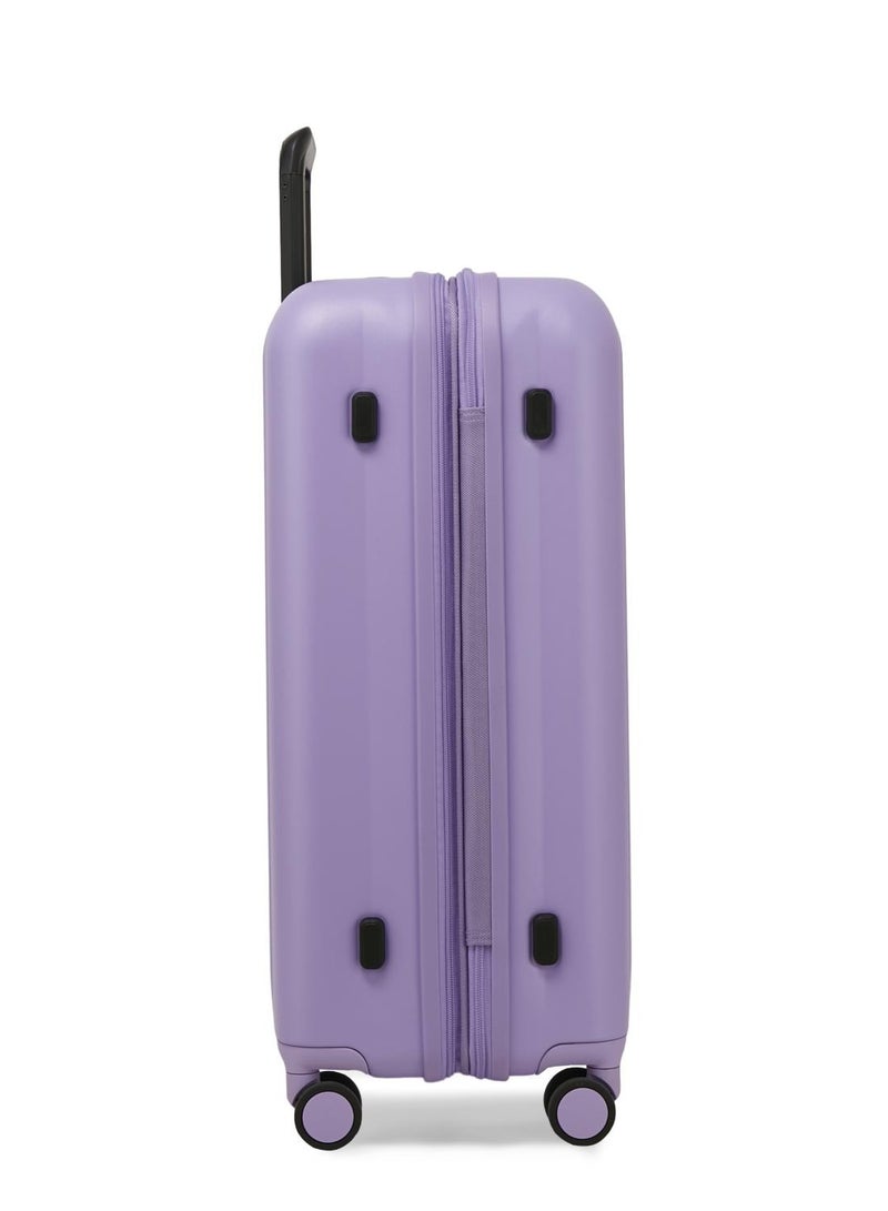 Echolac Amos Pro 4 Double Wheel 75cm Check-in Luggage Trolley Violet Tulip - PC232SA - Image 3