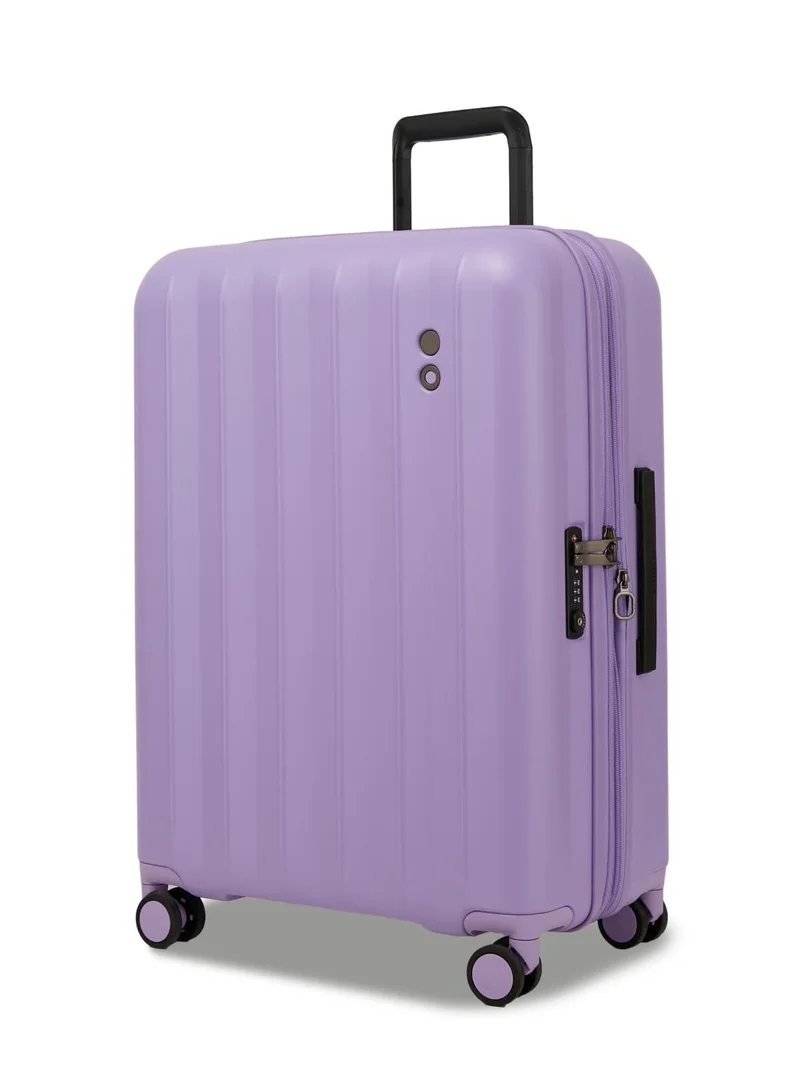 Echolac Amos Pro 4 Double Wheel 75cm Check-in Luggage Trolley Violet Tulip - PC232SA