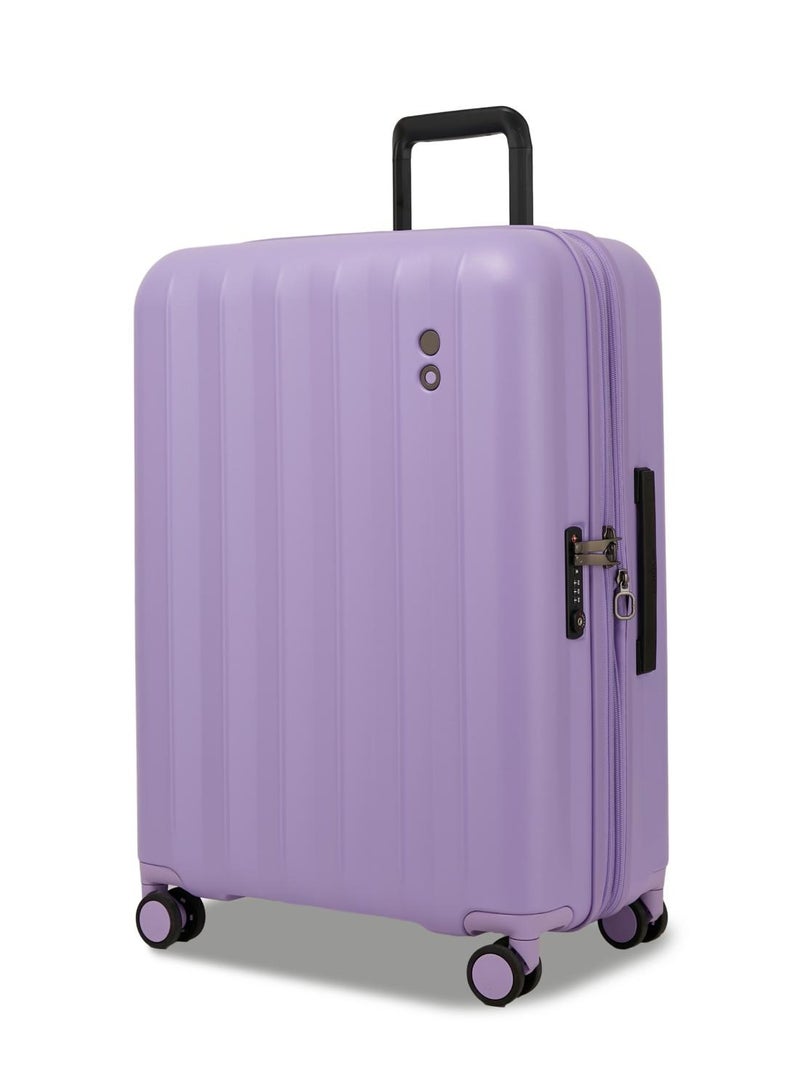 Echolac Amos Pro 4 Double Wheel 75cm Check-in Luggage Trolley Violet Tulip - PC232SA - Image 5