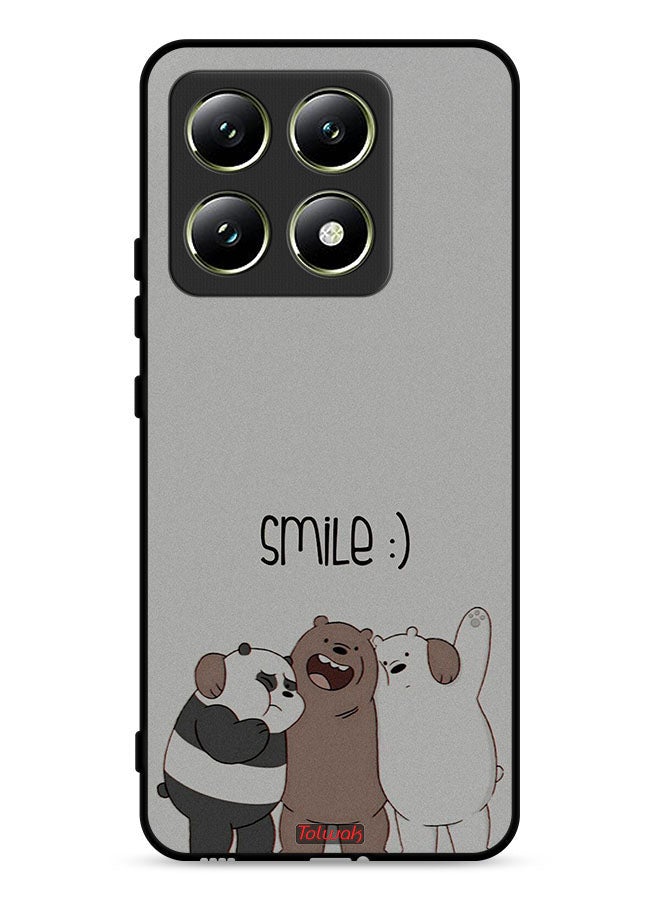 Tolwak Xiaomi 14T 5G Protective Case Cover Friends Smile - Image 1