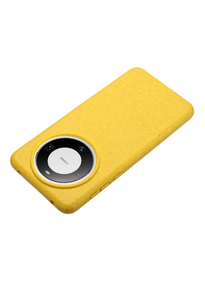 Green Tiger - Case For Huawei Mate 60 Wheat MagSafe Magnetic Straw Material + TPU Phone Case - Image 1