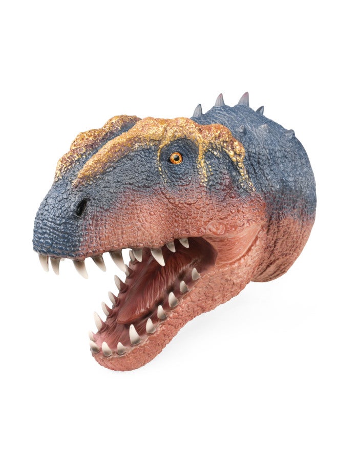 Science And Education Cognitive Gloves Model Simulation Dinosaur Marine Animal Children Interactive Entertainment Hand Doll Toy-Color:X380 Yongchuan Dragon Hand Puppet Head - Image 1