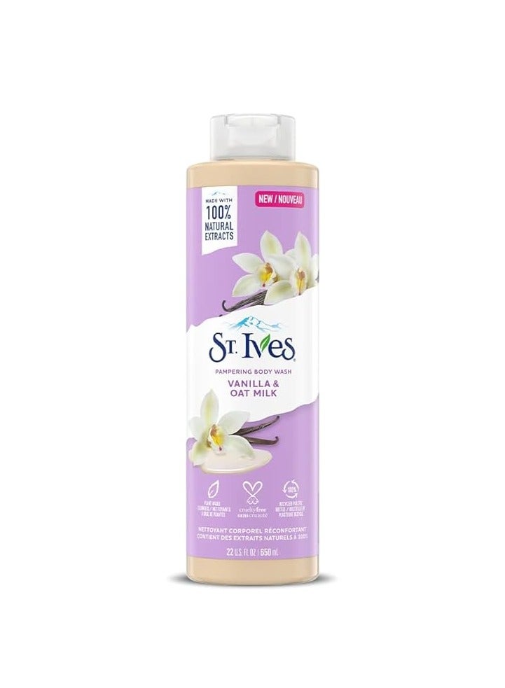 St. lves ST IVES 650ML BODY WASH VANILLA&OAT MILK