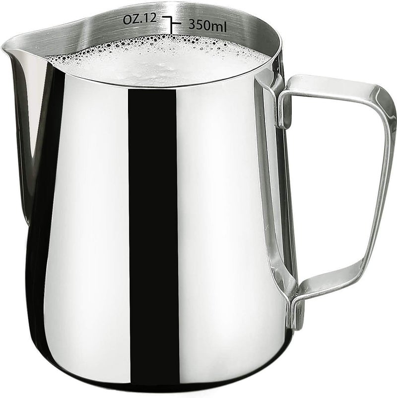 ALKAYAN Milk Frothing Pitcher-Measurement on the Inside, Frothing pitcher, Coffee Pit... - Image 1
