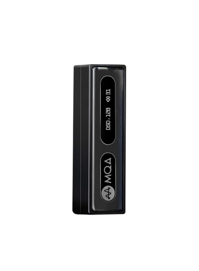 HiBy Fc3 Screen Version, Haibei Decoding Headphone Amplifier, Small Tail External Audio Sound Card, 3.5mm Phone Adapter, Mqa 16x, Es9281ac Pro, Carbon Black - Image 1