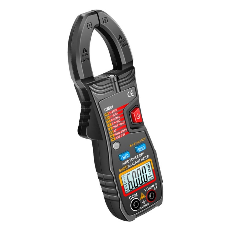 Digital Clamp Multimeter Auto Ranging NCV Detector Low Impedance Voltage Tester - Image 2