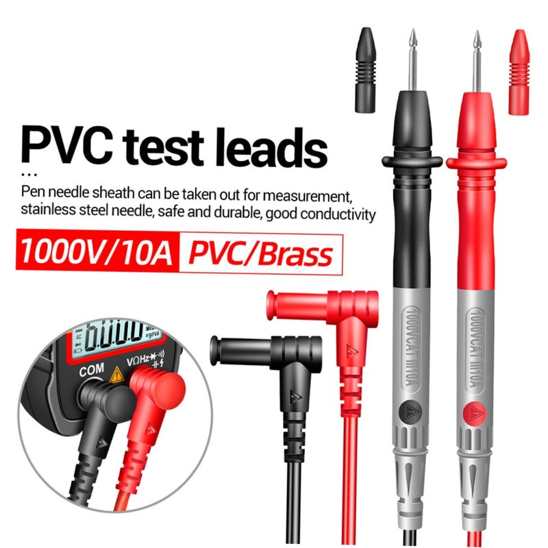 Digital Clamp Multimeter Auto Ranging NCV Detector Low Impedance Voltage Tester - Image 3