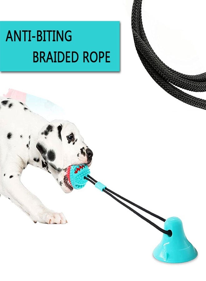 Interactive Dog Toys Suction Cup, Dog Chew Toys, Puppy Dog Training Treats Teething Rope Toys for Boredom, Dog Puzzle Treat Food Dispensing Ball Toys for Puppies Teething - Image 5