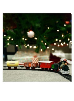 Generic Battery Operated Electric Railway Train Set with Lights and Realistic Sound - 20pcs - No:2225  - Image 4