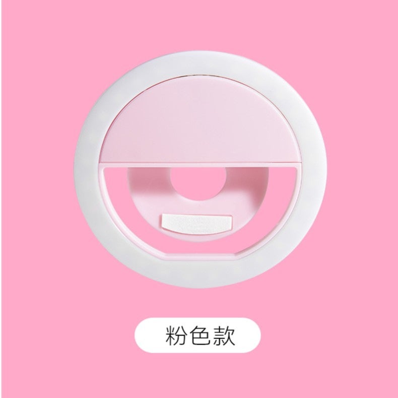 Mobile Phone Fill Light Ring Self-Timer Light Charging Clip Light Portable Flash Light Beauty Pography Self-Timer Light - Image 1