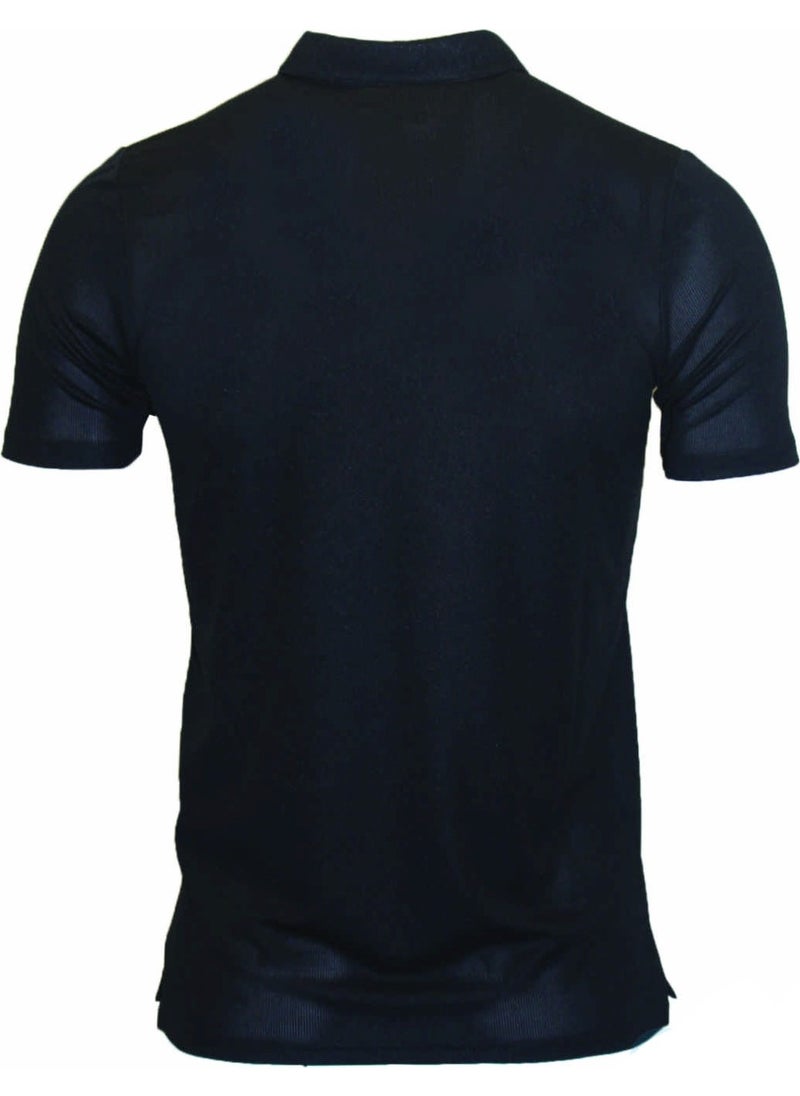 UHLSPORT 1002210-20.002 Essential Men's Polo T-Shirt  - Image 3