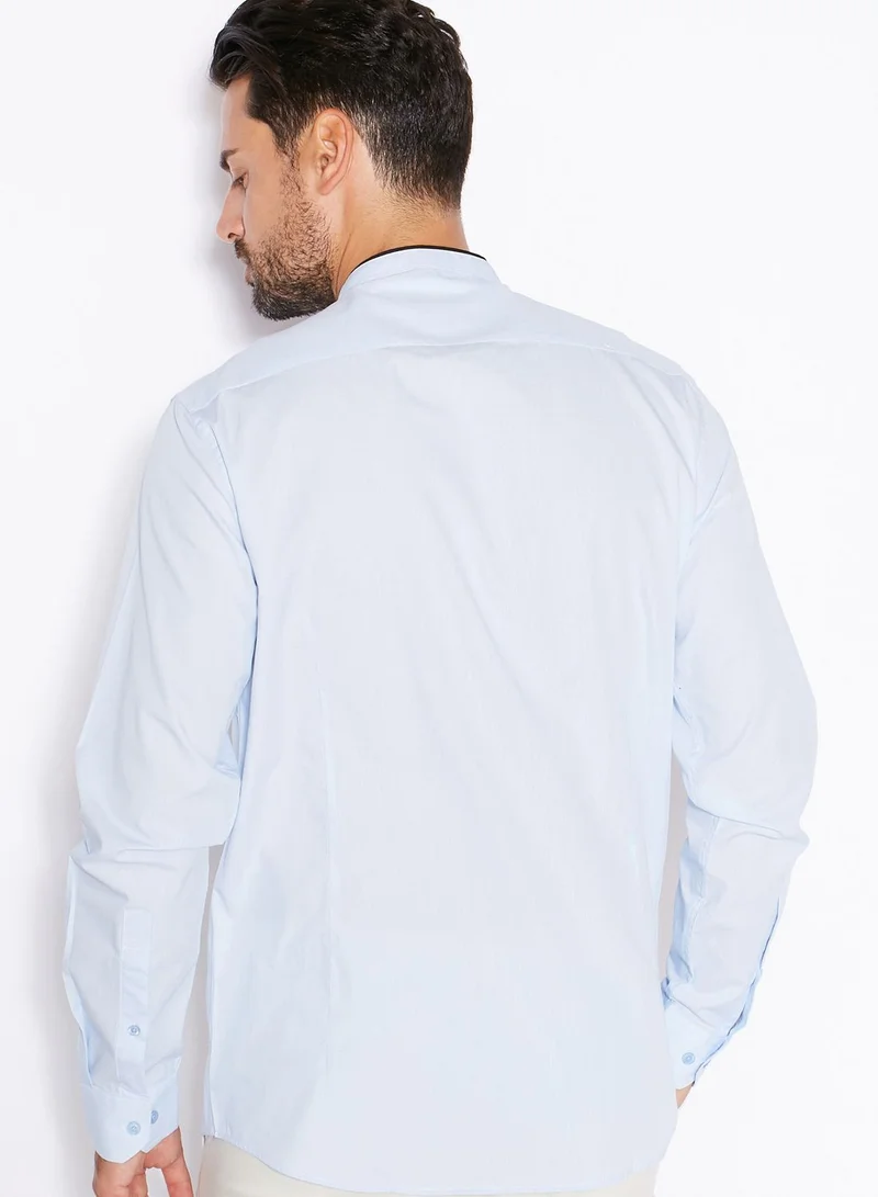 Tailored Originals Ramsgill Chinese Collar Shirt