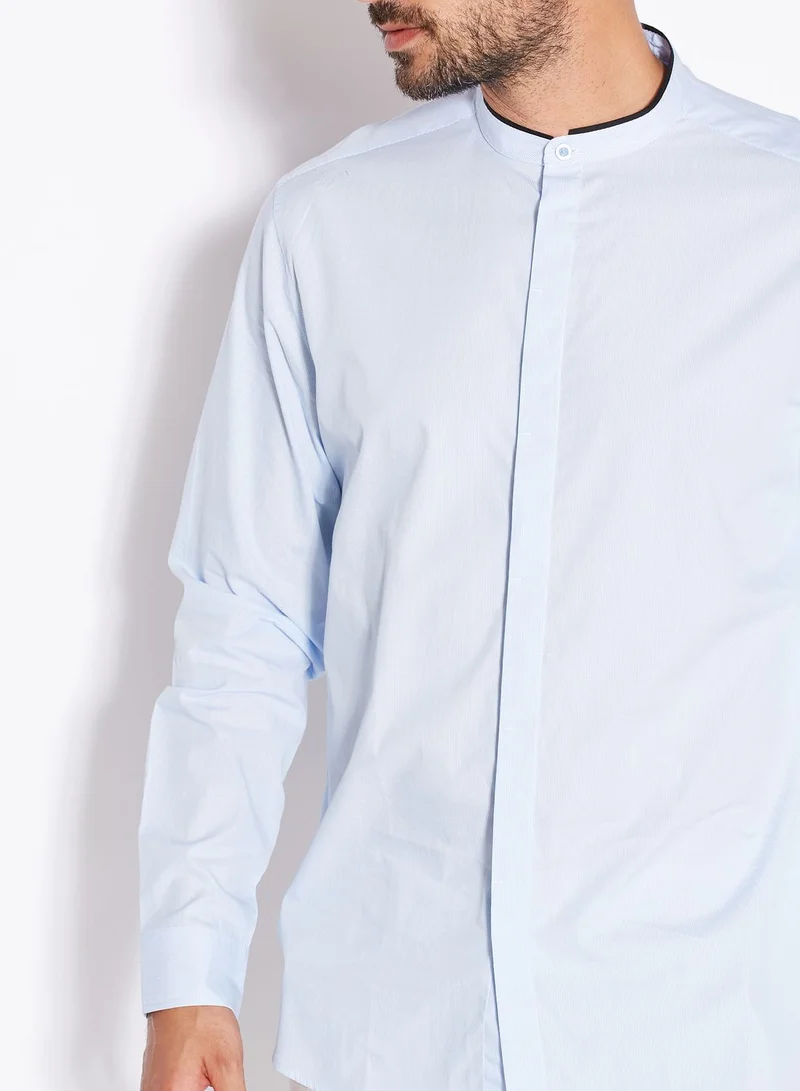 Tailored Originals Ramsgill Chinese Collar Shirt