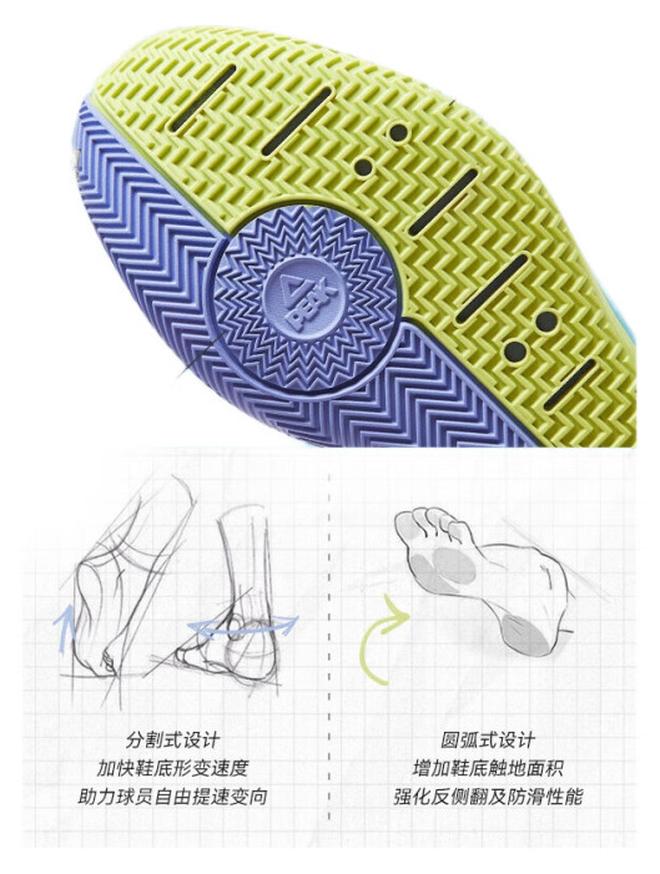 PEAK Taiji Youxia 2.0 Basketball Shoes For Men, Comfortable Shock-Absorbing, Practical For Games And Competitions, Sports Shoes For Men Da410027 - Image 1