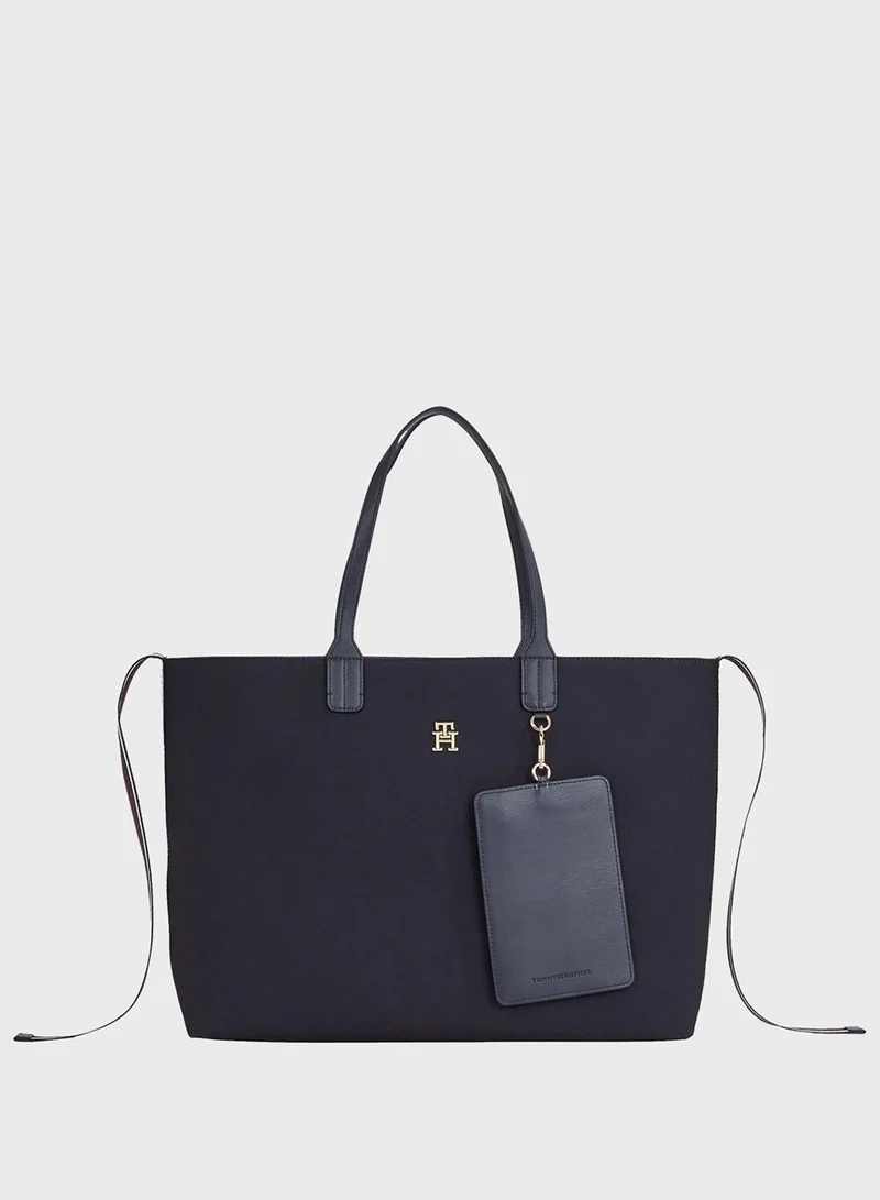 TOMMY HILFIGER Iconic Twill Tote Bag