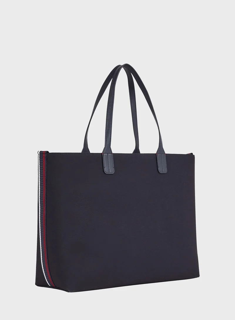 TOMMY HILFIGER Iconic Twill Tote Bag