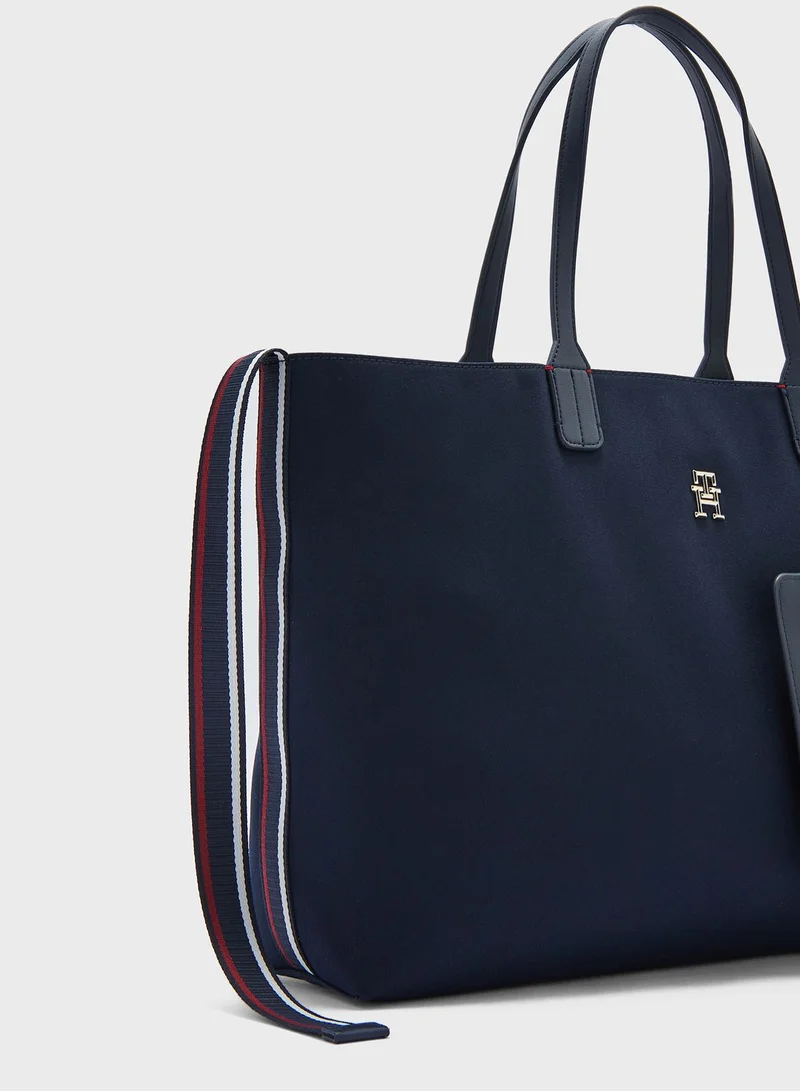 TOMMY HILFIGER Iconic Twill Tote Bag