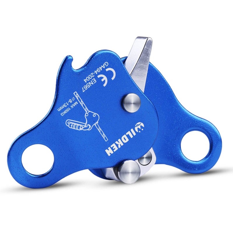 WILDKEN Climbing Ascender Fall Protection Belay Device Climbing Rope Grab for Rock Climbing Mountaineering Tree Arborist Expedition Caving Rescue Aerial Work - Image 2