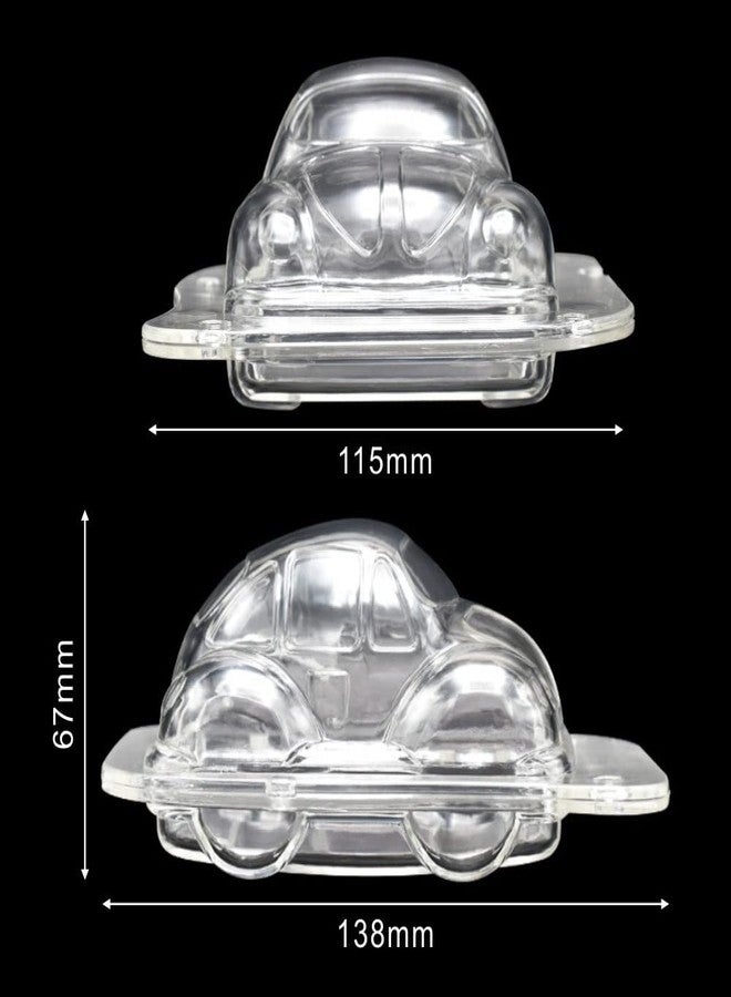 TUKE 5.5'' 3D Car Shaped Polycarbonate Chocolate Mold Hard Poly-Carbonate Candy Mold 3D Car Chocolate Mould - Image 2