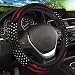 KARREAL Red Black American Flag Elastic Steering Wheel Cover NonSlip Breathable Neoprene Steering Wheel Covers Men Car Accessories Universal 15 Inch Fit Auto Suvs Truck - Image 2