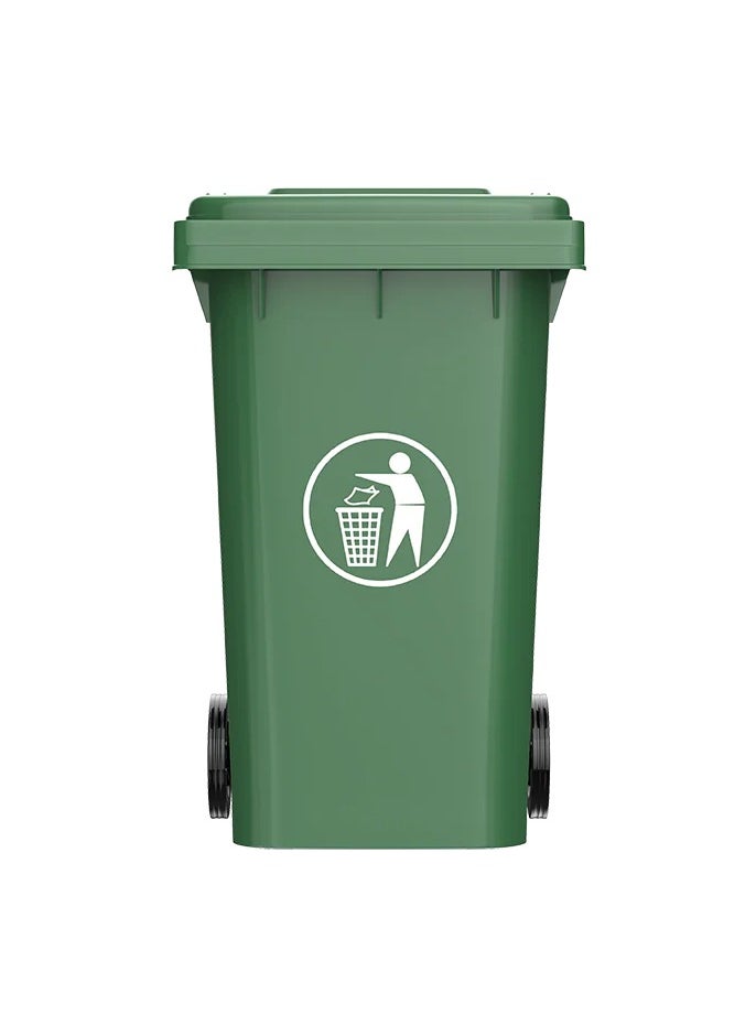 Cosmoplast Cosmoplast 360L Industrial Waste Bin with Wheels 