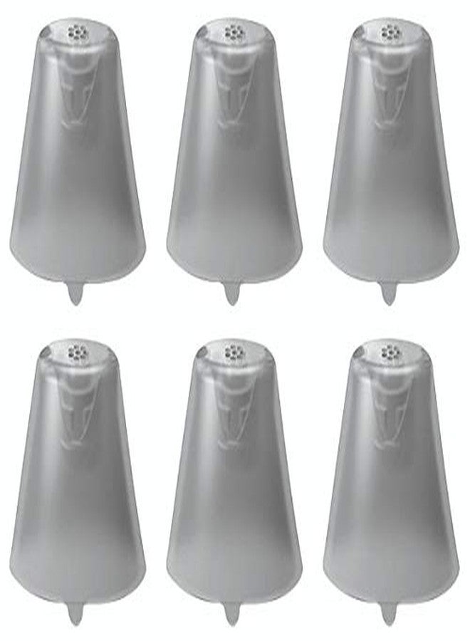 أف سي أس عبوة من 6 أغطية نقر من FCS لسماعات Siemens Signia Silk Primax Click -CIC/ITC (مغلقة - صغيرة) - Image 1