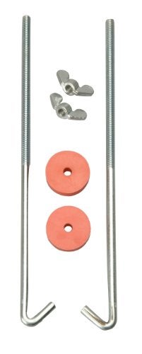 Road Power 966-10 General Motors J Hook Battery Hold down bolts; 2-Pack; Chrome; 10-Inch - Image 4