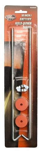 Road Power 966-10 General Motors J Hook Battery Hold down bolts; 2-Pack; Chrome; 10-Inch - Image 2