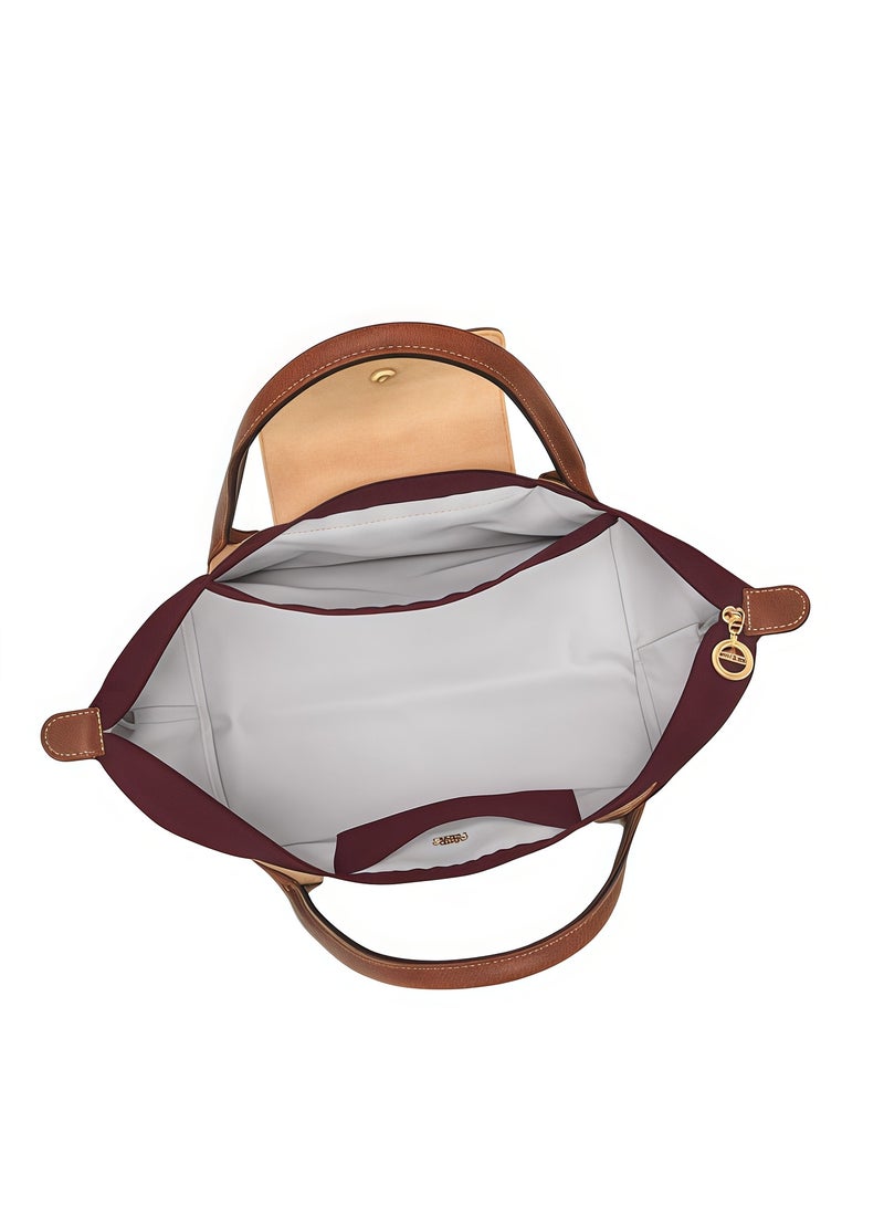 لونج شامب حقيبة لو بيلاج الكبيرة من لونجشامب ذات الأحزمة الكتفية النسائية، حقيبة مكياج كبيرة متعددة الاستخدامات، حقيبة يد، حقيبة كتف - Image 5