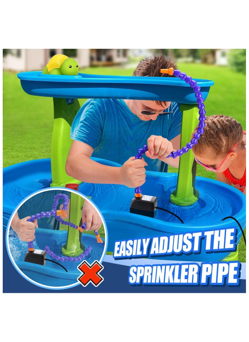Water Table Pump - Kids Water Table Accessories Fit for Step2, Pump for Water Table with Super Suction Cup 10FT Long Waterproof Cord, Easy to Use, Safe Fun Summer Outdoor Water Game Toys for Kids - Image 3