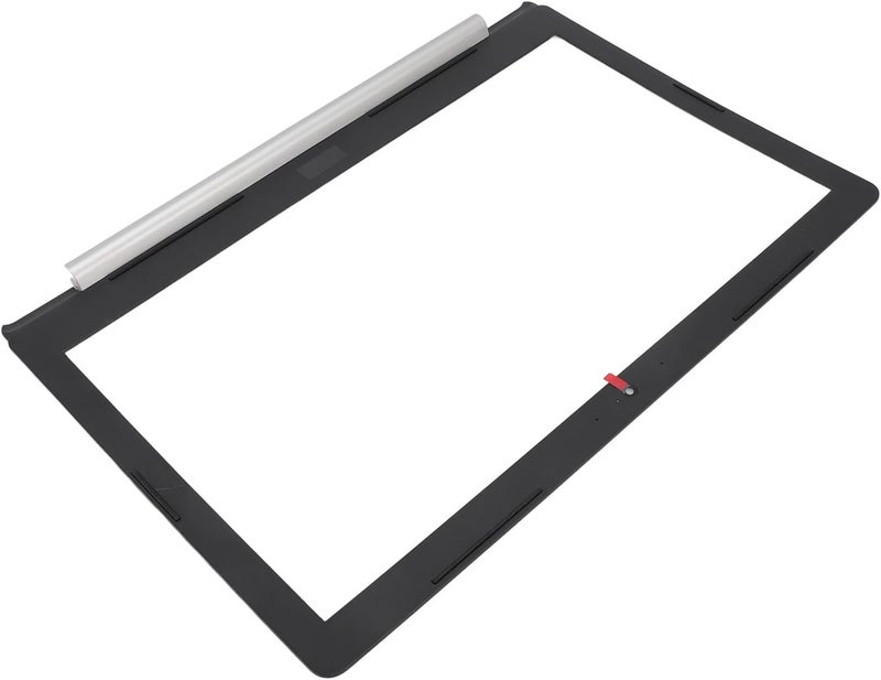 Laptop LCD Front Bezel Replacement for 15 5570 5575, Black ABS Frame with Silver Screen Axle Cover, Precise Fit Professional Display Bezel for Notebook - Image 3