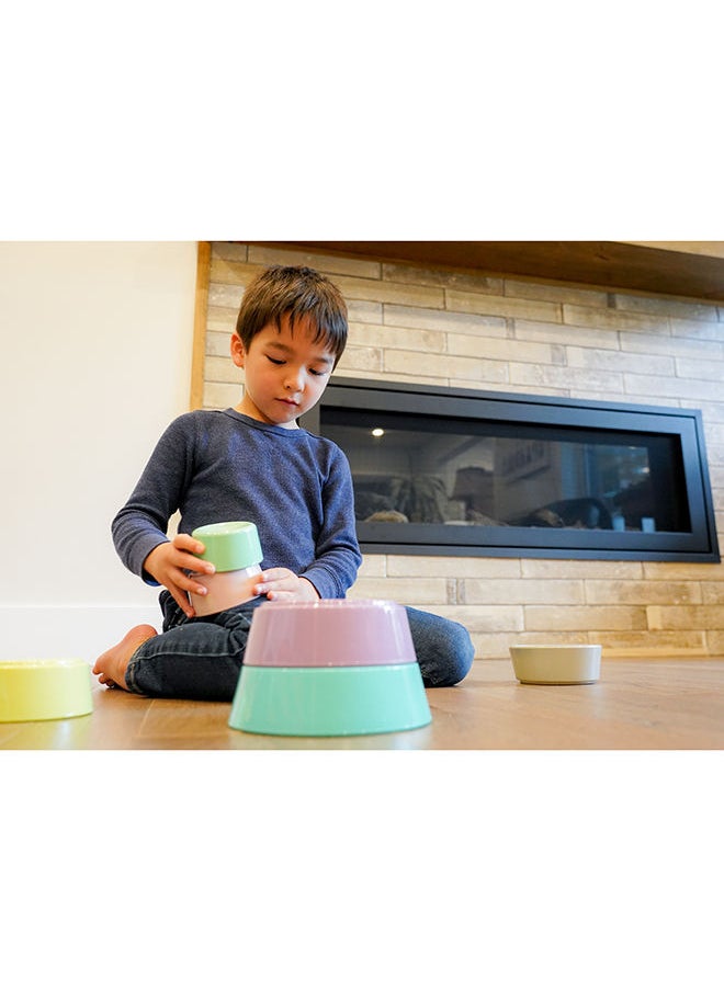 melii - Stacking And Nesting Food Storage Containers With Silicone Lids - 12 Piece Set - Image 1