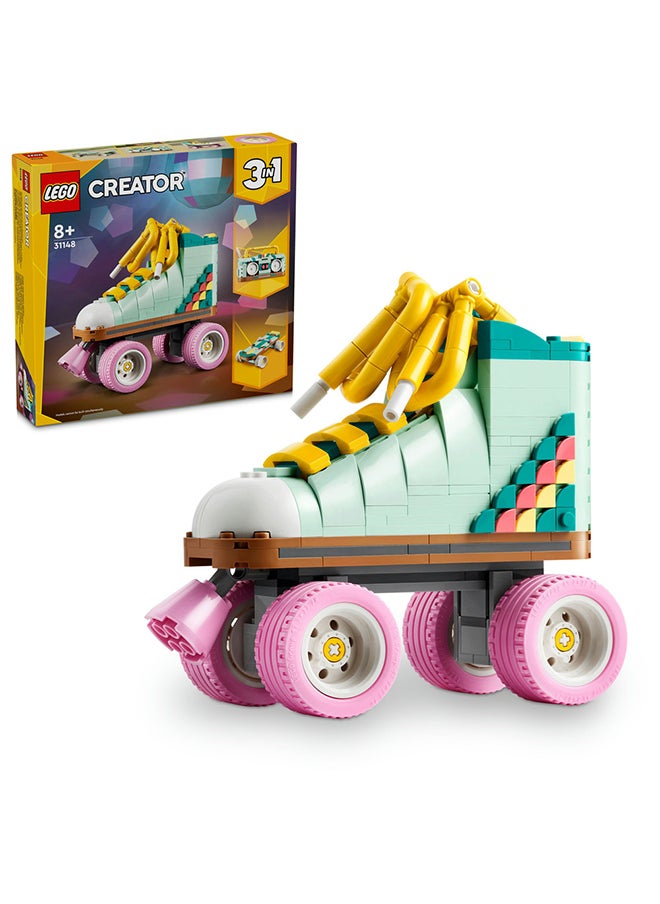 LEGO Creator Retro Roller Skate 3in1 Toy 31148 (342) Pieces  - Image 1