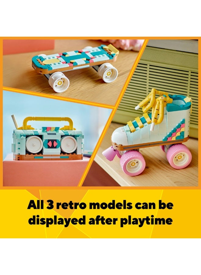 Creator Retro Roller Skate 3in1 Toy 31148 (342) Pieces