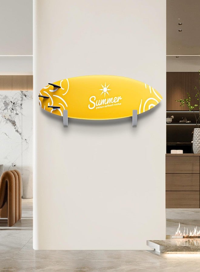 TWO STONES Surfboard Rack for Wall | Surfboard Wall Mount | Paddle Board Rack | Surfboard Wall Rack | Paddle Board Wall Rack | Surf Board Wall Mounts | Surf Rack for Board Storage (Grey) - Image 5