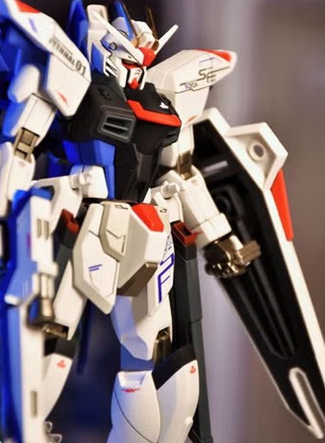 HALAMODO Gundam Xingdong HG Reborn Freedom - ZY - 06 Action Figure Mecha Assembly Model with Stand, a Super Cool Desktop Decoration, an Assembly Toy Loved by Both Boys and Girls - Image 3