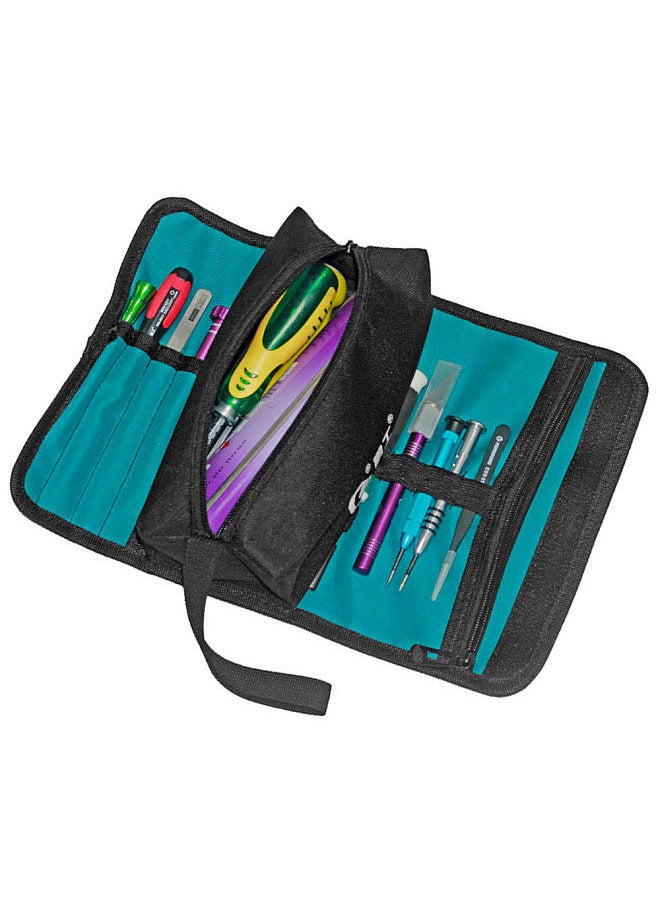 PENGGONG Coil-Type Bag Thickened Tool Bag Wear-resistant Storage Bag for Maintenance Tool Multifunctional Large Capacity Canvas Bag